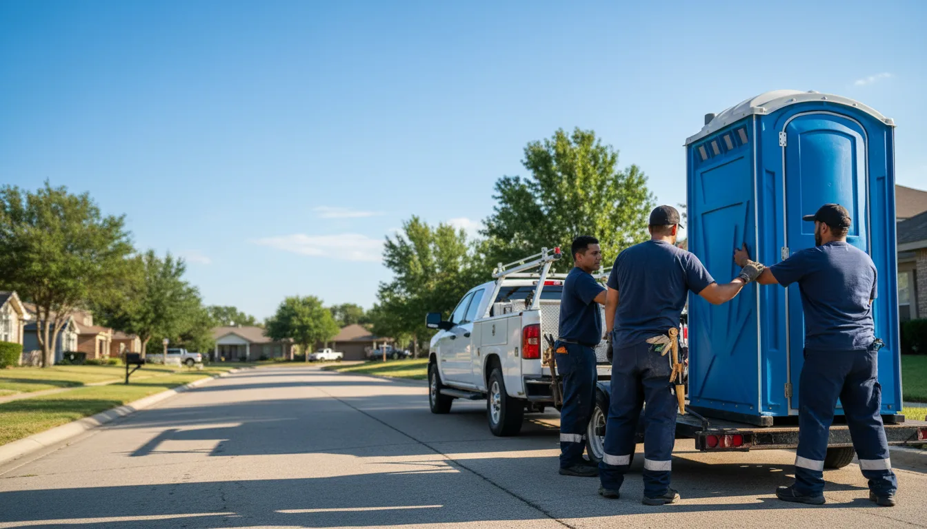 Portable Toilet Rental in Pocola, OK near me
